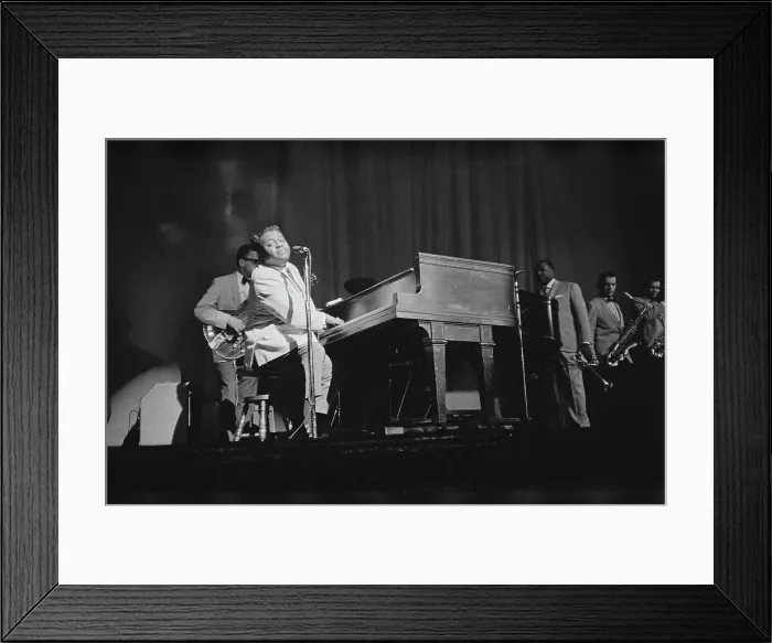 Framed Print : Fats Domino At The Apollo