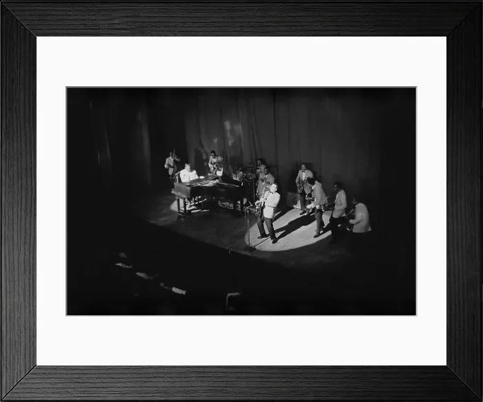 Framed Print : Fats Domino At The Apollo Framed Print : Fats Domino At The Apollo