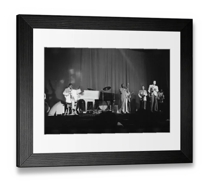 Framed Print : Fats Domino At The Apollo Framed Print : Fats Domino At The Apollo