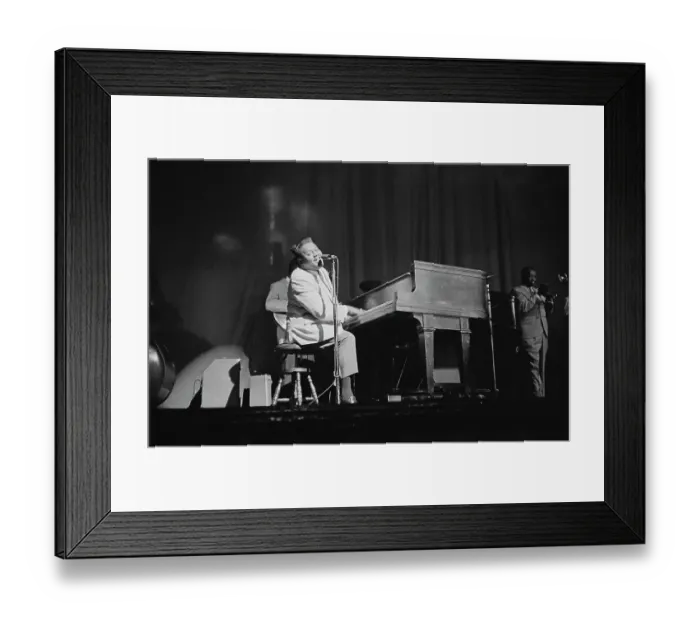 Framed Print : Fats Domino At The Apollo