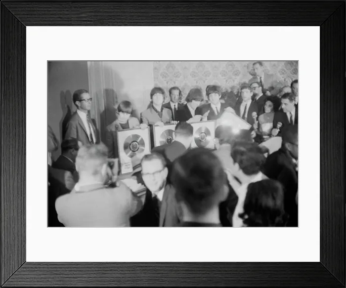 Framed Print : Beatles In New York Framed Print : Beatles In New York
