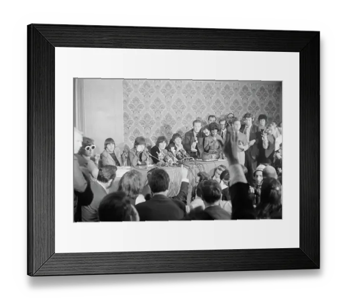 Framed Print : Beatles In New York Framed Print : Beatles In New York