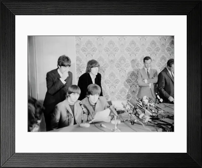 Framed Print : Beatles In New York Framed Print : Beatles In New York