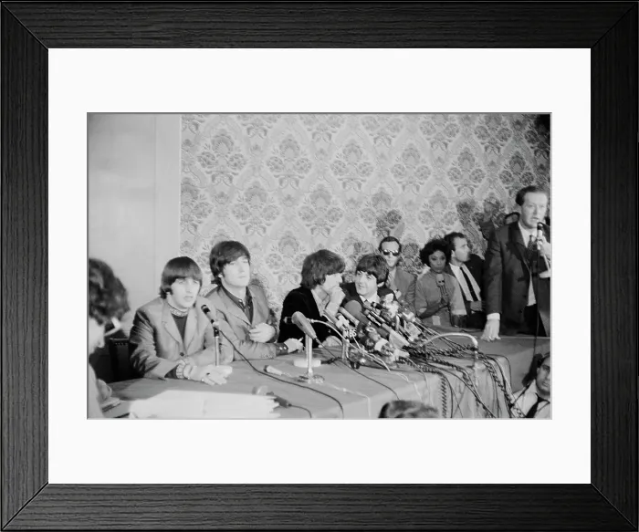 Framed Print : Beatles In New York Framed Print : Beatles In New York