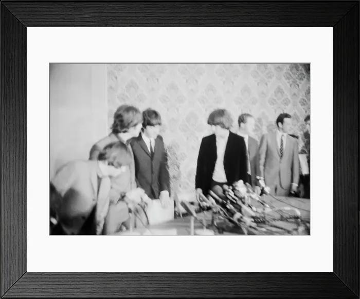 Framed Print : Beatles In New York Framed Print : Beatles In New York