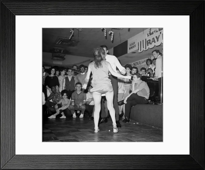 Framed Print : Dancers And Ray Milan And The Quartet Framed Print : Dancers And Ray Milan And The Quartet