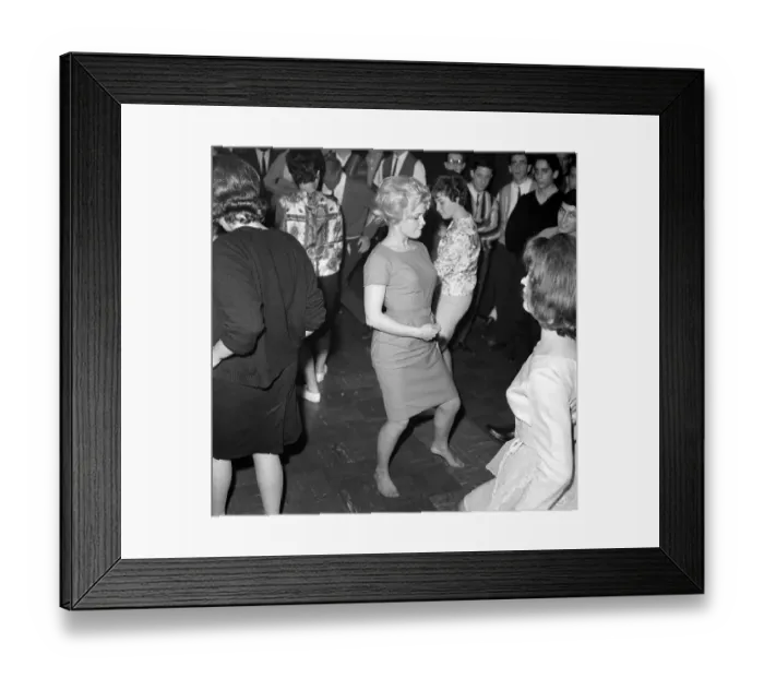 Framed Print : Dancers At Los Angeles Dance Hall Framed Print : Dancers At Los Angeles Dance Hall