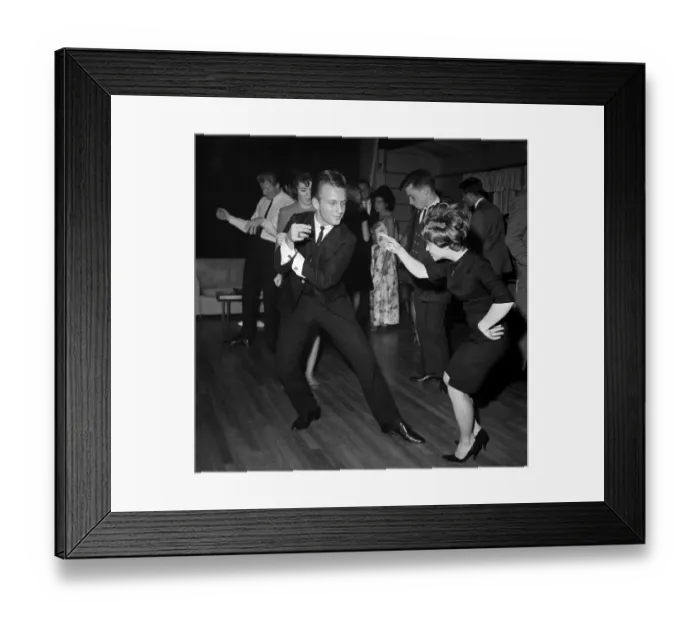 Framed Print : Dancers At Los Angeles Night Club Framed Print : Dancers At Los Angeles Night Club