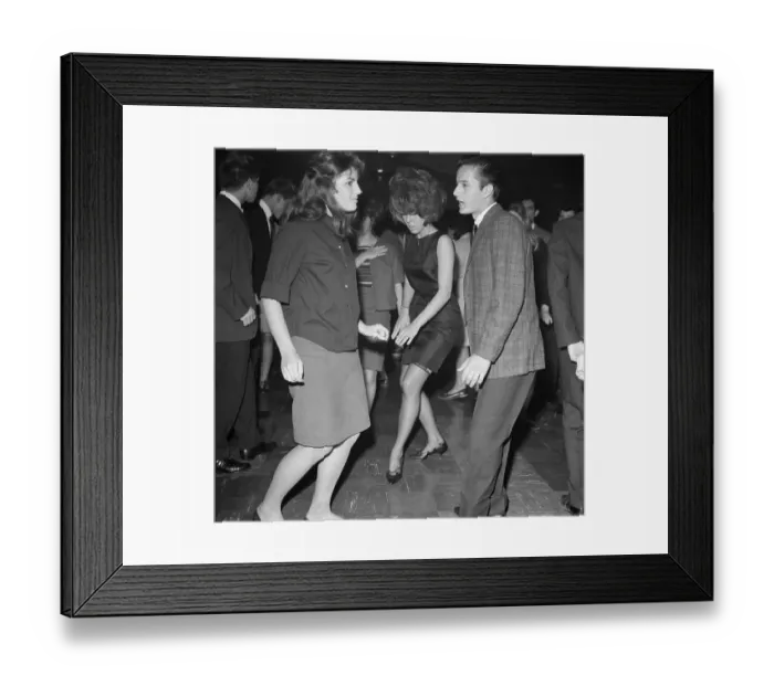 Framed Print : Dancers At Los Angeles Night Club Framed Print : Dancers At Los Angeles Night Club