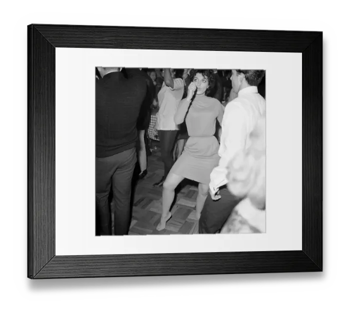 Framed Print : Dancers At Los Angeles Night Club Framed Print : Dancers At Los Angeles Night Club