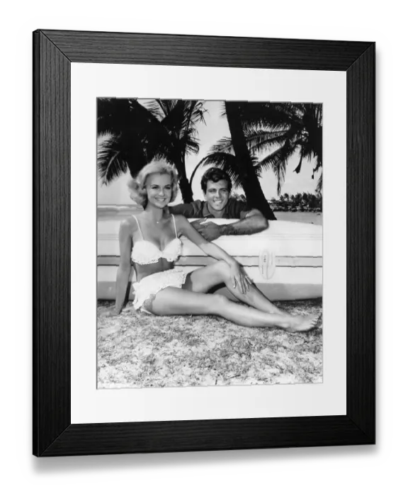 Framed Print : Ride The Wild Surf Film Still Framed Print : Ride The Wild Surf Film Still