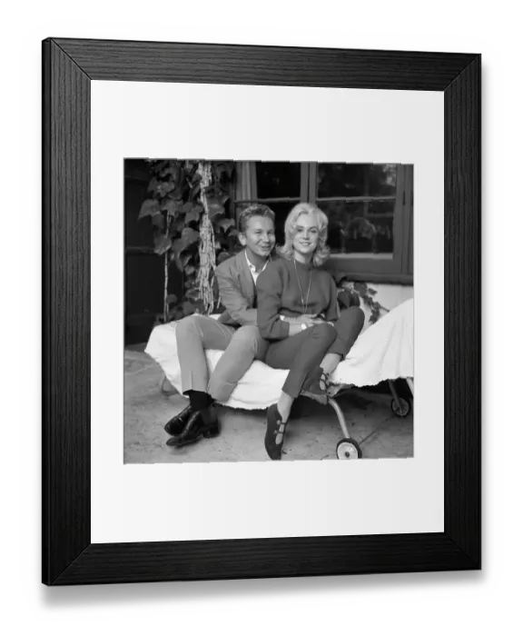 Framed Print : Jackie DeShannon Portrait Session At Home Framed Print : Jackie DeShannon Portrait Session At Home