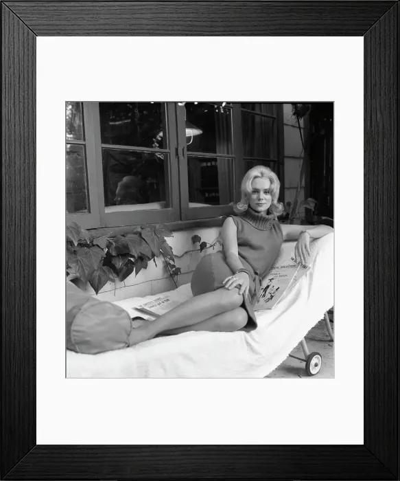 Framed Print : Jackie DeShannon Portrait Session At Home Framed Print : Jackie DeShannon Portrait Session At Home