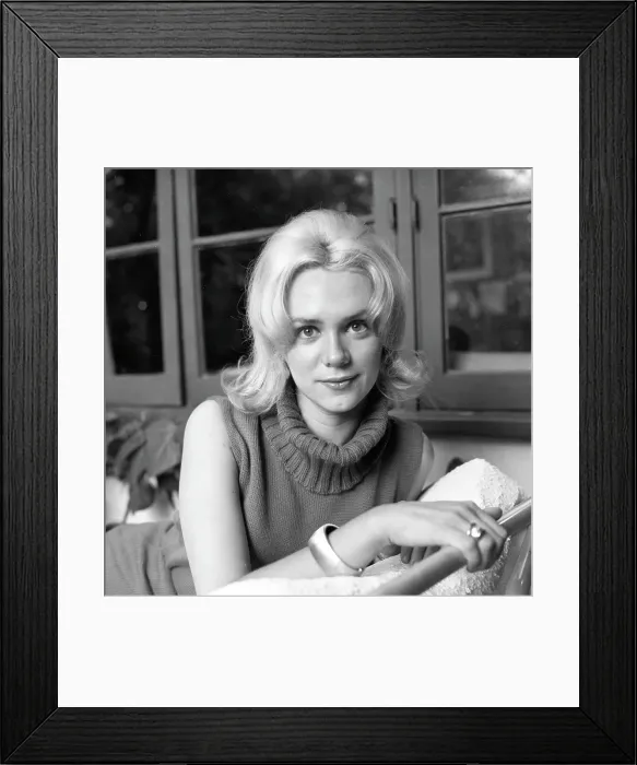 Framed Print : Jackie DeShannon Portrait Session At Home Framed Print : Jackie DeShannon Portrait Session At Home