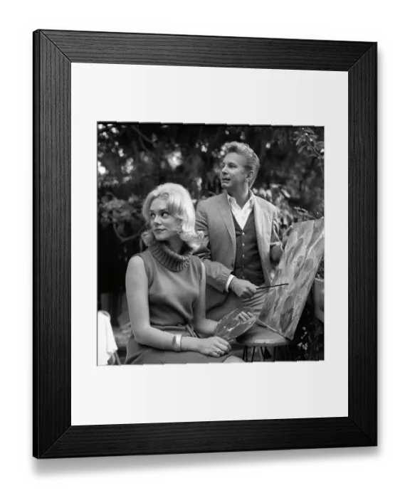 Framed Print : Jackie DeShannon Portrait Session At Home Framed Print : Jackie DeShannon Portrait Session At Home