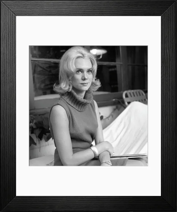 Framed Print : Jackie DeShannon Portrait Session At Home Framed Print : Jackie DeShannon Portrait Session At Home