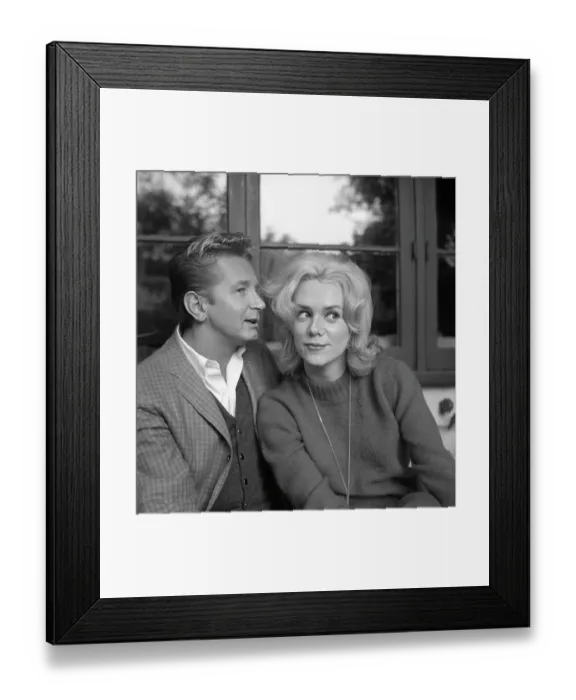 Framed Print : Jackie DeShannon Portrait Session At Home Framed Print : Jackie DeShannon Portrait Session At Home
