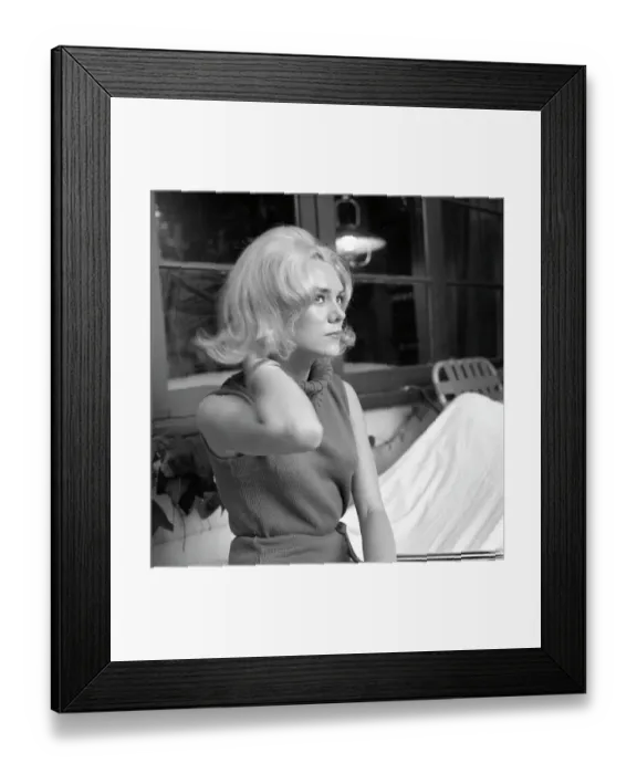 Framed Print : Jackie DeShannon Portrait Session At Home Framed Print : Jackie DeShannon Portrait Session At Home