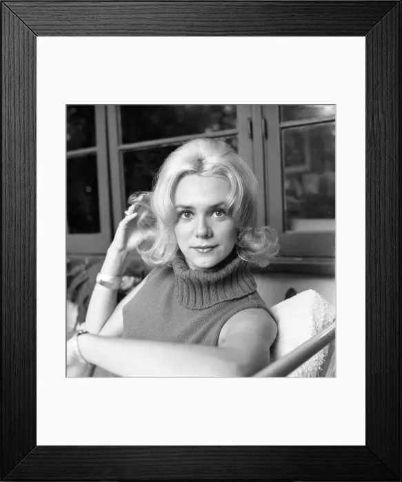 Framed Print : Jackie DeShannon Portrait Session At Home Framed Print : Jackie DeShannon Portrait Session At Home