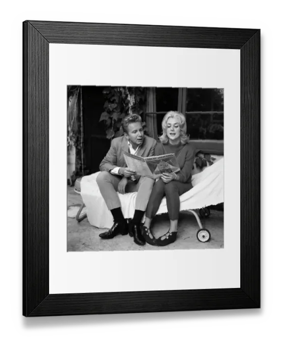 Framed Print : Jackie DeShannon Portrait Session At Home Framed Print : Jackie DeShannon Portrait Session At Home