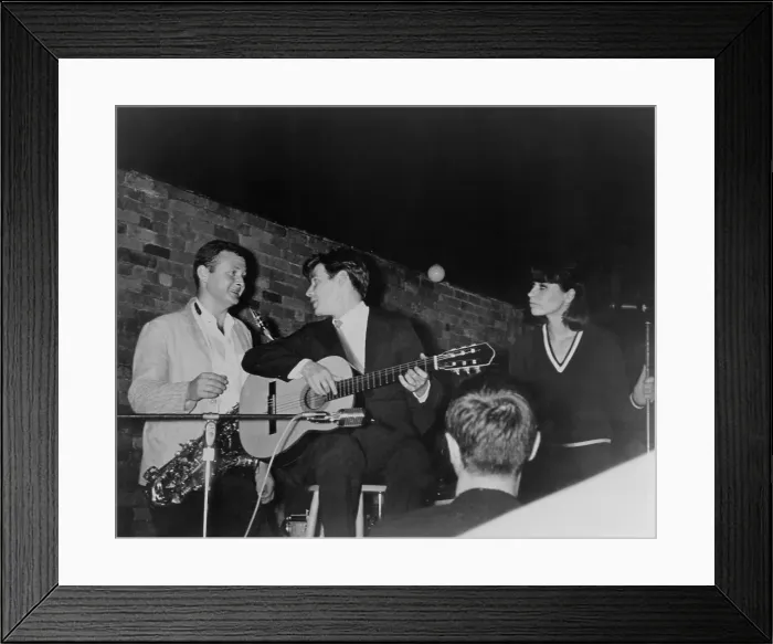Framed Print : Getz, Jobim and Gilberto At The Cafe Au Go Go