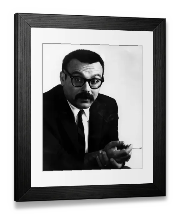 Framed Print : Vince Guaraldi Portrait Framed Print : Vince Guaraldi Portrait
