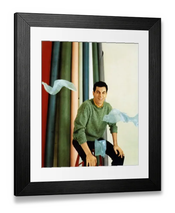 Framed Print : Portrait. CIRCA 1964: Singer Freddy Cannon poses for a portrait in circa 1964