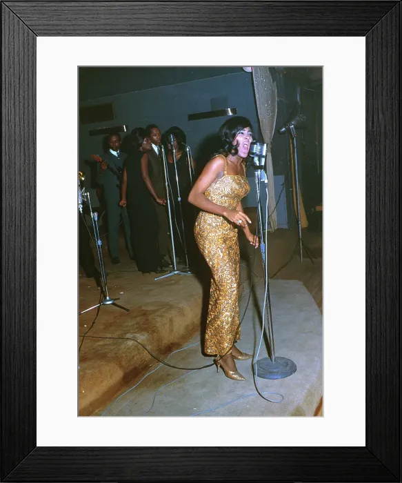Framed Print : Ike & Tina Turner Performing Framed Print : Ike & Tina Turner Performing