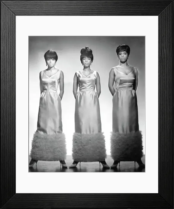 Framed Print : The Supremes Portrait Session Framed Print : The Supremes Portrait Session