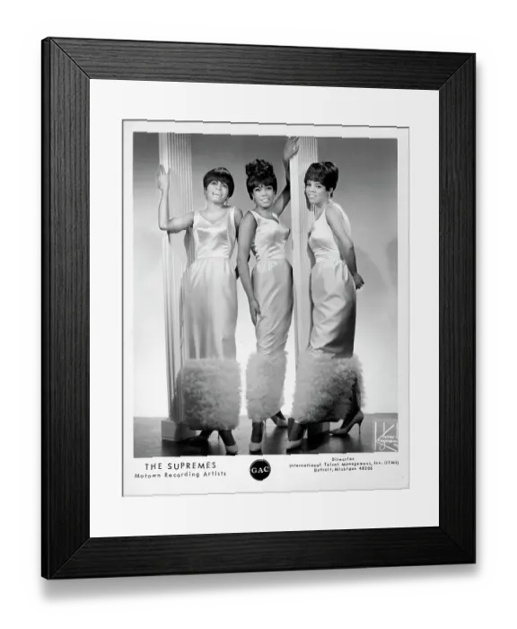 Framed Print : The Supremes Portrait Session Framed Print : The Supremes Portrait Session