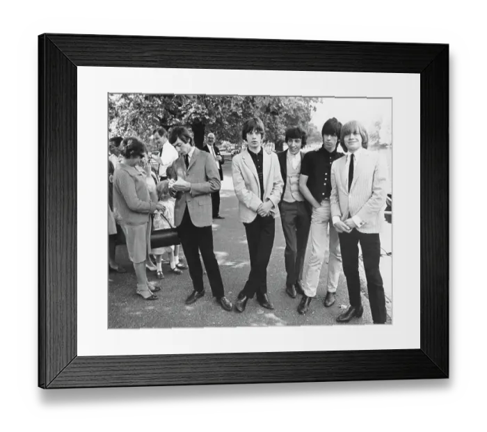 Framed Print : Rolling Stones Portrait