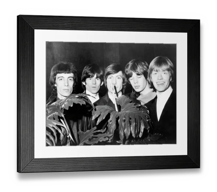 Framed Print : Rolling Stones Portrait