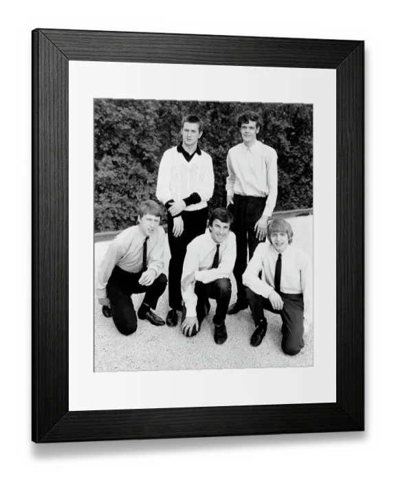 Framed Print : Yardbirds With Clapton Framed Print : Yardbirds With Clapton