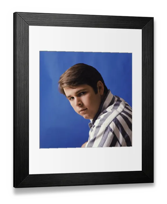 Framed Print : Carl Wilson Portrait Framed Print : Carl Wilson Portrait