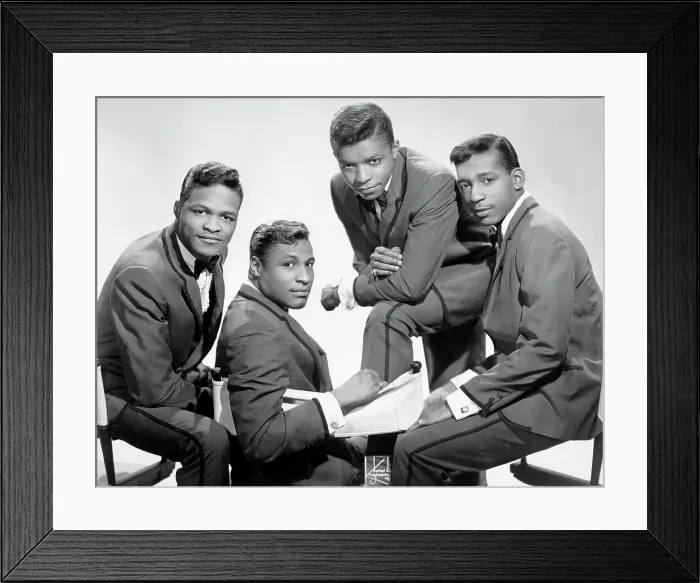 Framed Print : Little Anthony & The Imperials Portrait