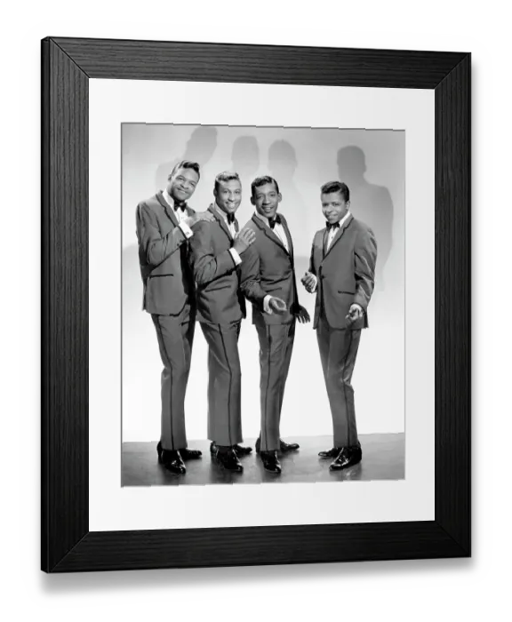 Framed Print : Little Anthony & The Imperials Portrait Framed Print : Little Anthony & The Imperials Portrait