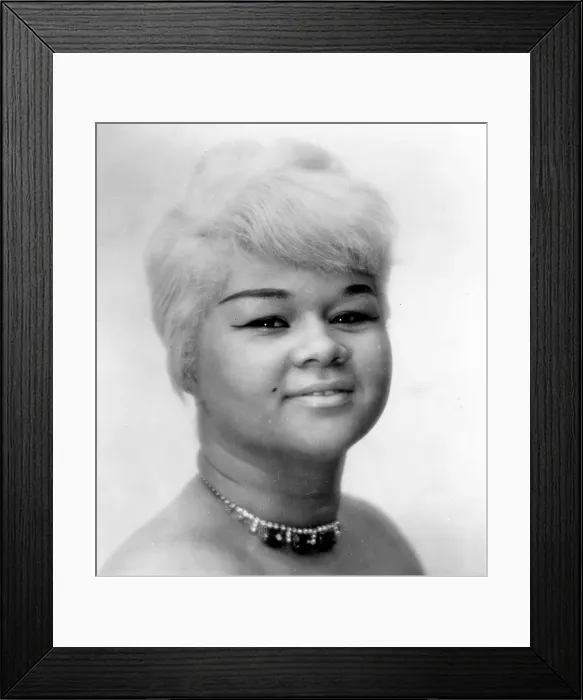 Framed Print : Etta James Portrait Framed Print : Etta James Portrait