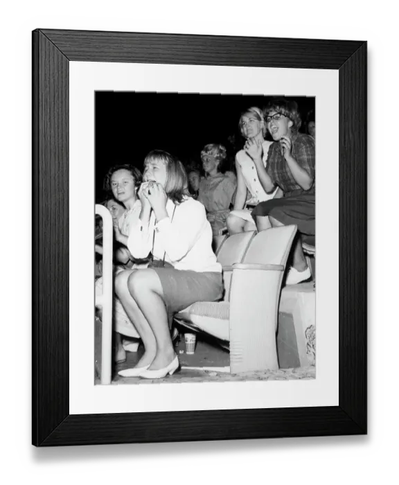 Framed Print : Beatlemania Framed Print : Beatlemania
