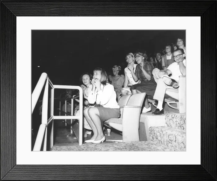 Framed Print : Beatlemania Framed Print : Beatlemania