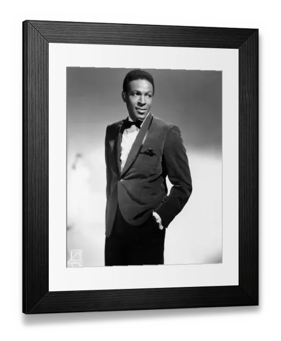 Framed Print : Marvin Gaye Portrait Framed Print : Marvin Gaye Portrait