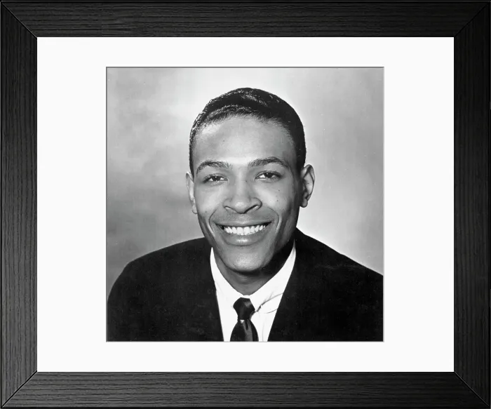 Framed Print : Marvin Gaye Portrait Framed Print : Marvin Gaye Portrait