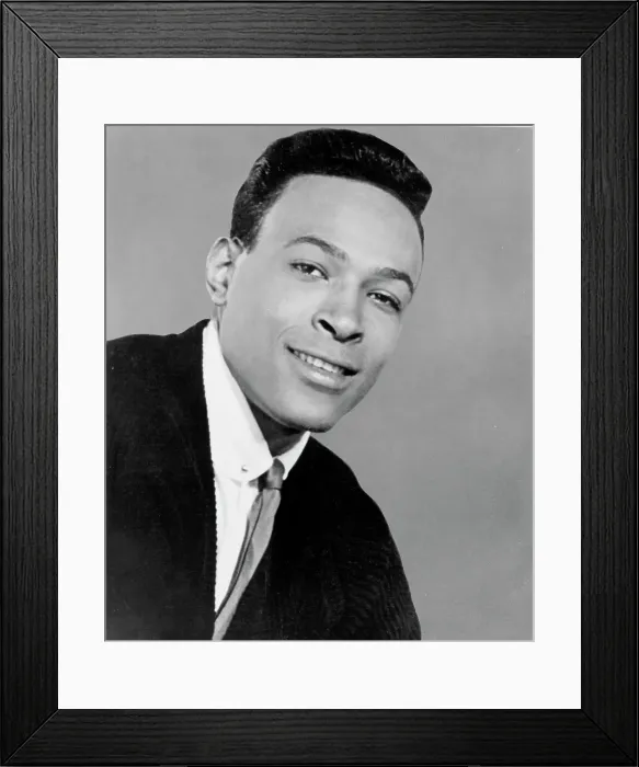 Framed Print : Marvin Gaye Portrait Framed Print : Marvin Gaye Portrait