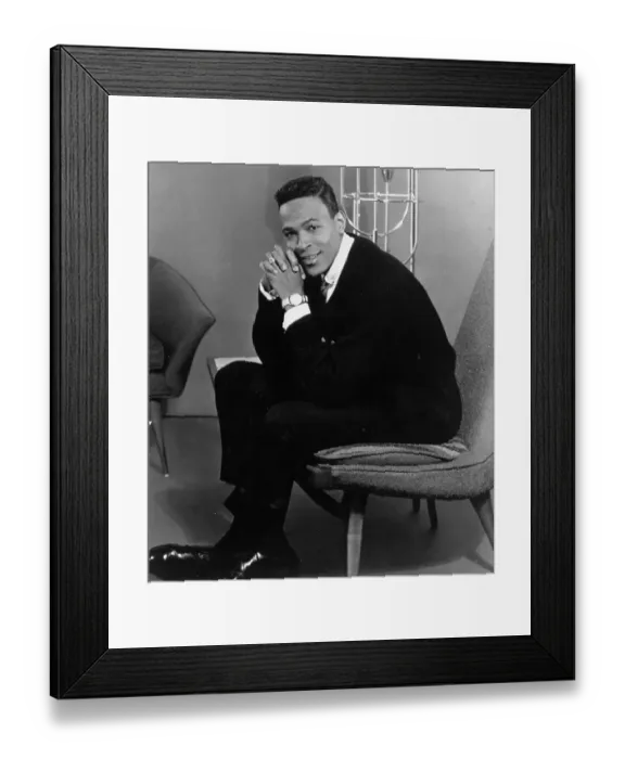 Framed Print : Marvin Gaye Portrait Framed Print : Marvin Gaye Portrait