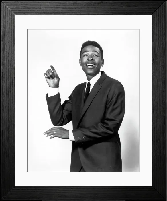 Framed Print : Marvin Gaye Portrait Framed Print : Marvin Gaye Portrait
