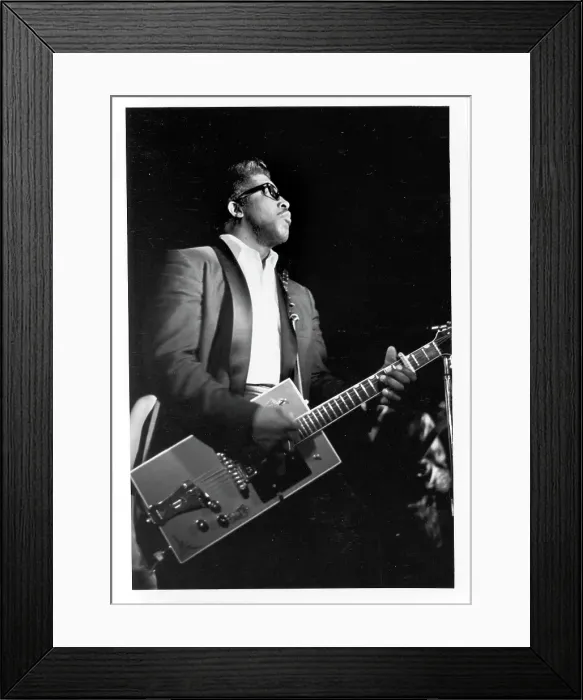 Framed Print : Bo Diddley Performing Framed Print : Bo Diddley Performing