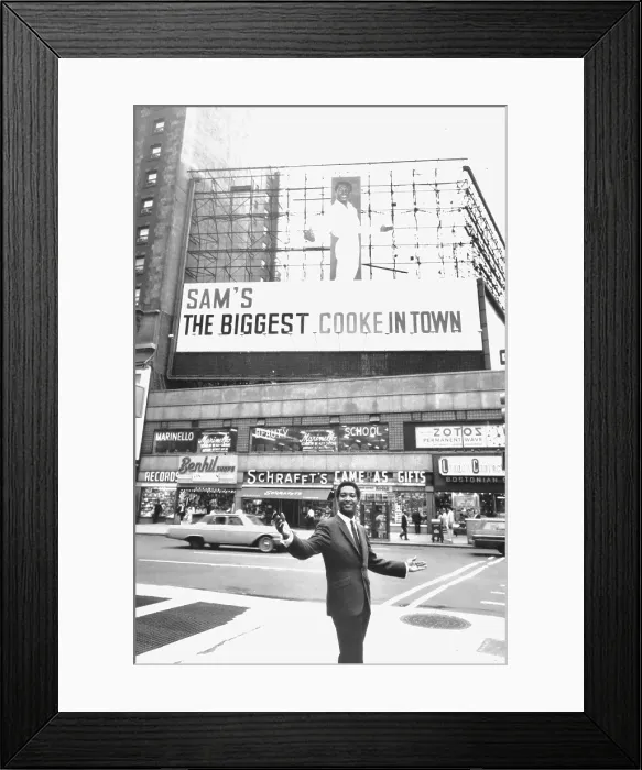 Framed Print : Sam Cooke In New York Framed Print : Sam Cooke In New York