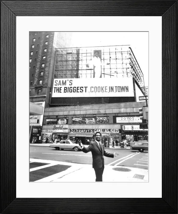 Framed Print : Sam Cooke In New York Framed Print : Sam Cooke In New York