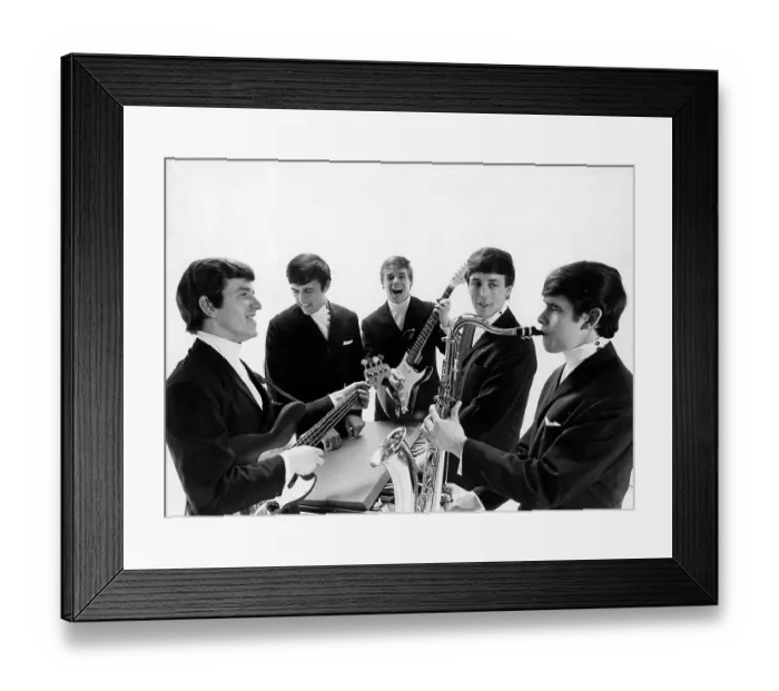 Framed Print : Dave Clark 5 Portrait Framed Print : Dave Clark 5 Portrait
