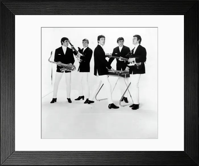 Framed Print : Dave Clark 5 Portrait Framed Print : Dave Clark 5 Portrait