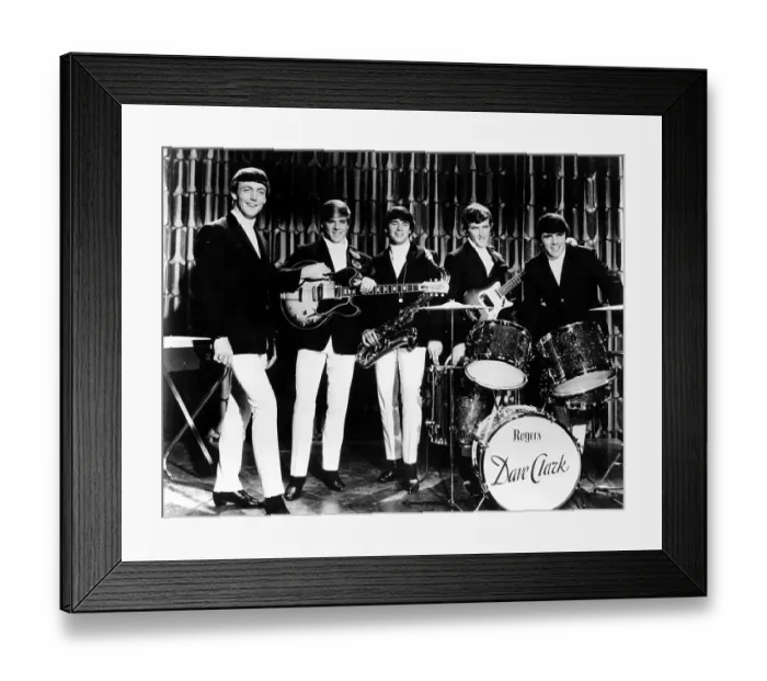 Framed Print : Dave Clark 5 Portrait Framed Print : Dave Clark 5 Portrait